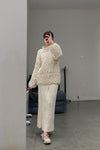 SWAYING/KNIT thick cloud handmade sweater SW212SZ92
